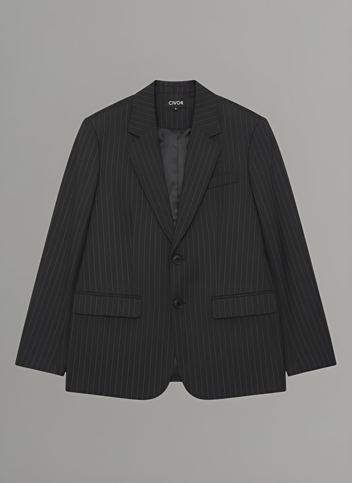 Oversized Gestreepte Blazer